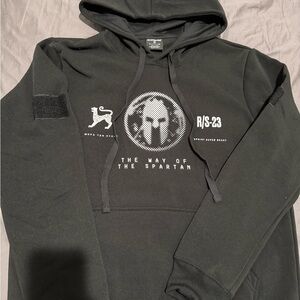 Black Spartan Hoodie
